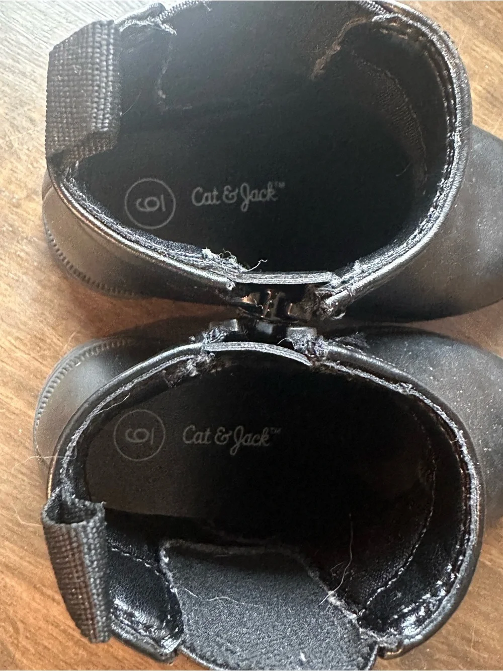 Kids Black Chelsea Ankle Boots